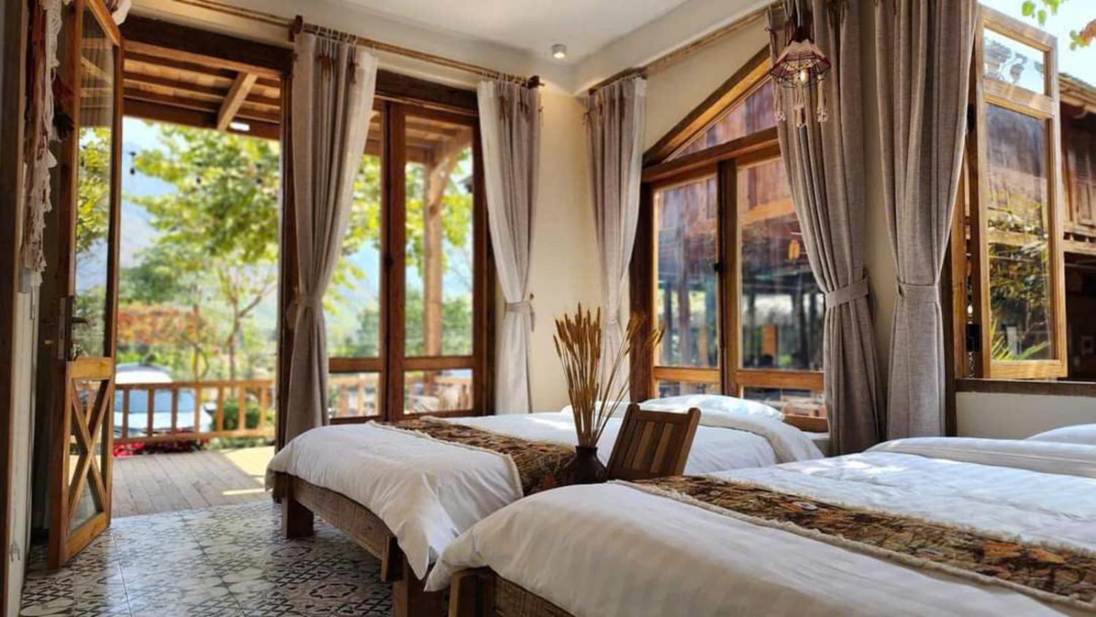 Mai Chau 4 Seasons Bungalow & Hotel Екстер'єр фото